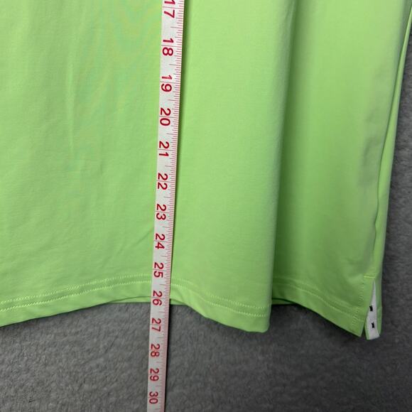 PXG Women's RP Signature Polo Shirt SZ L NWOT Lemon Grass Golf Pickleball Tennis - Picture 6 of 10